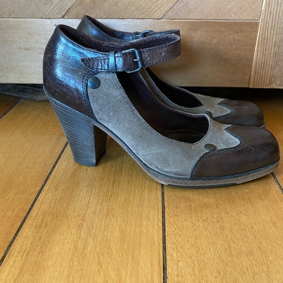 MOMA  Mary Janes Size 36  Tan/Brown Leather - Picture 3 of 7